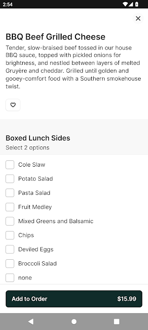 ForkLift Restaurant Screenshot 2
