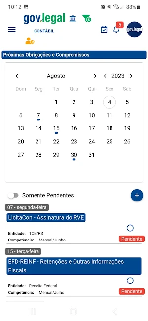 GOVLEGAL Screenshot 1
