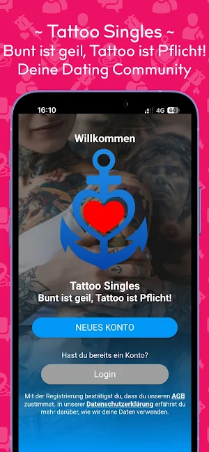 TattooSingles Flirt Dating App Screenshot 0
