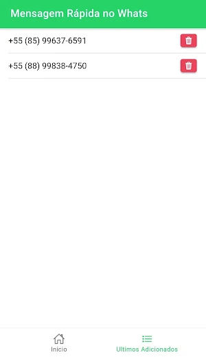 Mensagem Rápida no Whats Screenshot 3