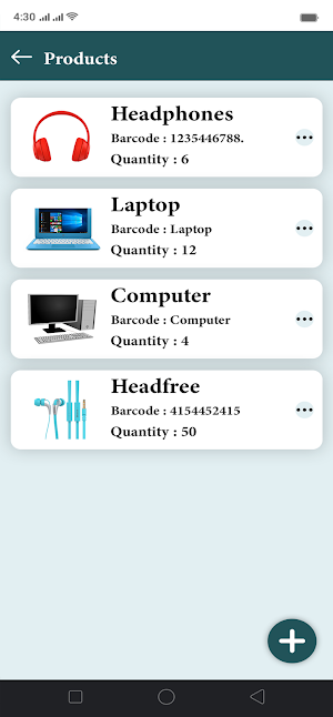 Inventory Management Screenshot 1