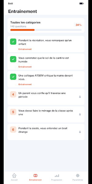 ATSEM Concours QCM 2026 Screenshot 1