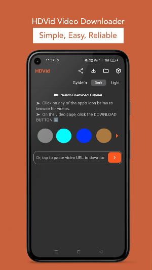 HDVid: Video Downloader Lite Screenshot 0