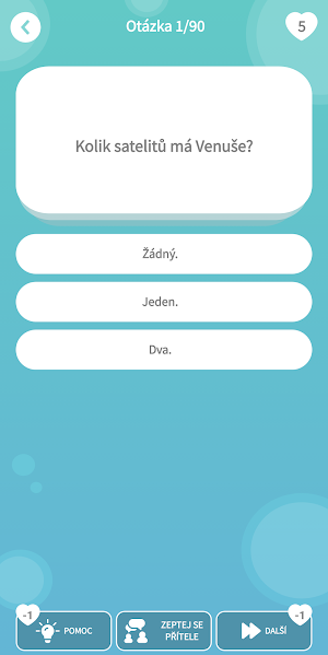 Quiz: Český znalostní kvíz Screenshot 0