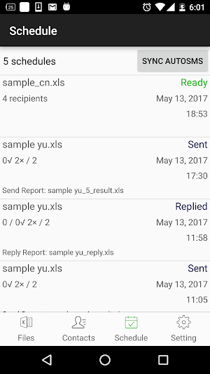 SA Group Text Lite Screenshot 2