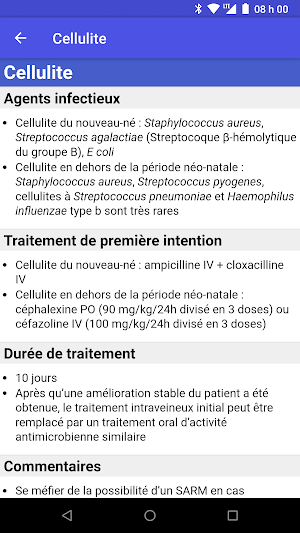 Antibiothérapie Pédiatrique Screenshot 1