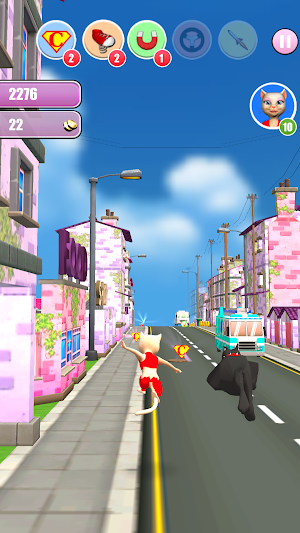 Princess Cat Lea Run Screenshot 1