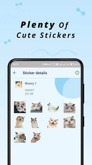 Money Ragdoll Stickers Screenshot 1