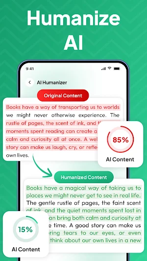 Humanize AI: AI Text Humanizer Screenshot 2
