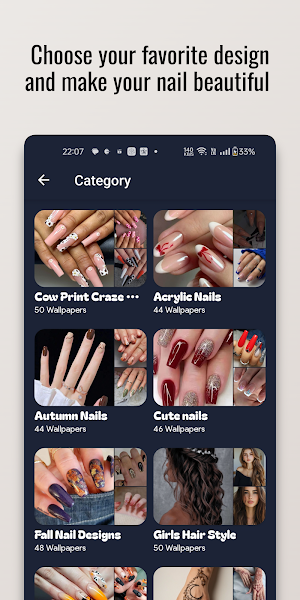 Cow Print Craze Nail Design Screenshot 2