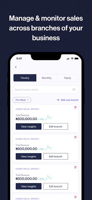 PayMeBlue Business Screenshot 3