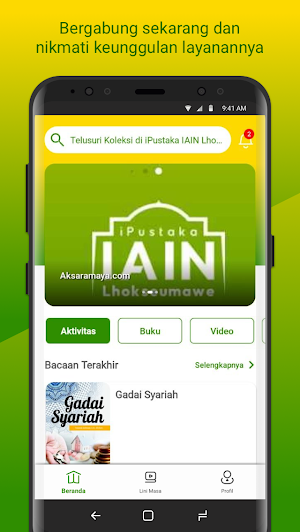 iPustaka IAIN Lhokseumawe Screenshot 1
