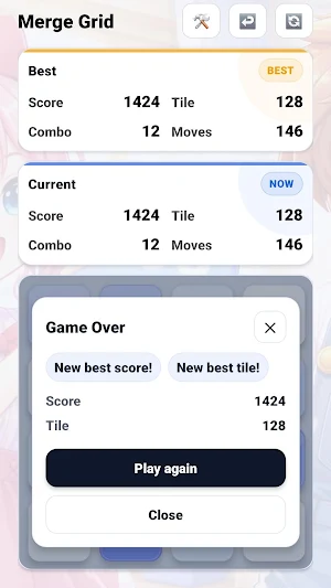 Merge Grid Screenshot 1