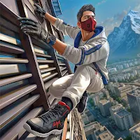 Going Up Parkour Rooftop 3D