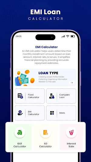 Easy EMI Loan Calculator Screenshot 0