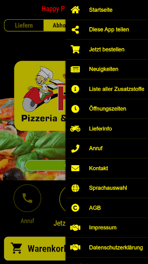 Happy Pizza Offenbach Screenshot 2