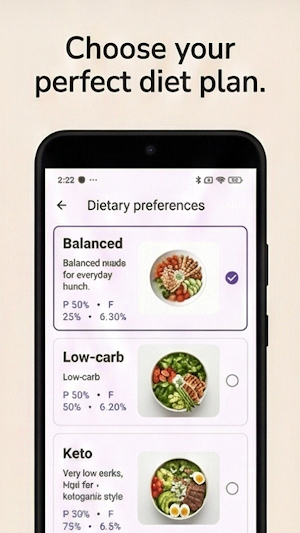 MealMind: What to eat? Screenshot 0