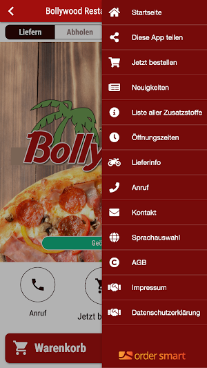 Bollywood Restaurant Wesenberg Screenshot 2