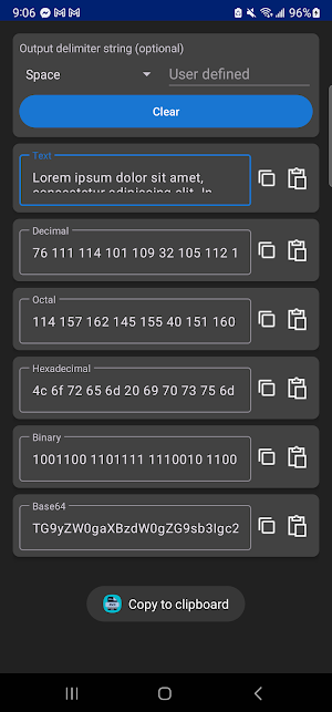 ASCII Text Converter Screenshot 2