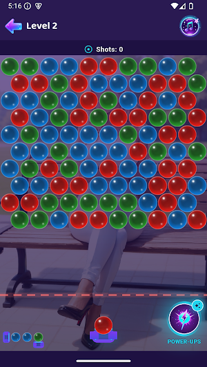 Bubble Shooter: Anime Season Screenshot 0