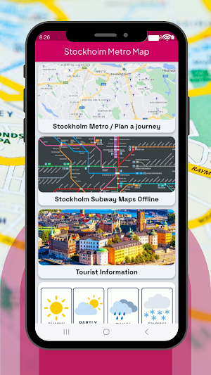 Stockholm Subway Map 2024 Screenshot 1