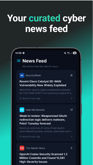 Cyber Pulse: Agentic Intel Screenshot 2