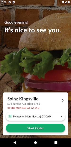 Dine On The Go Kingsville Screenshot 1