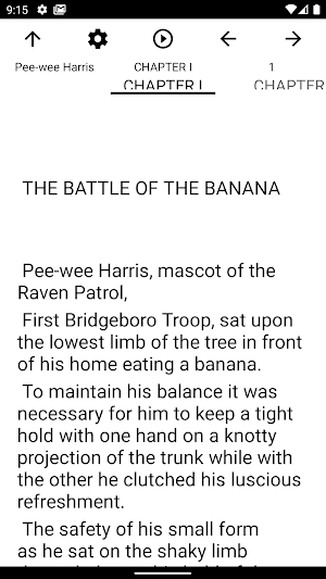 Book, Pee-wee Harris Screenshot 1