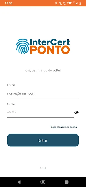 InterCert Ponto - Colaborador Screenshot 0