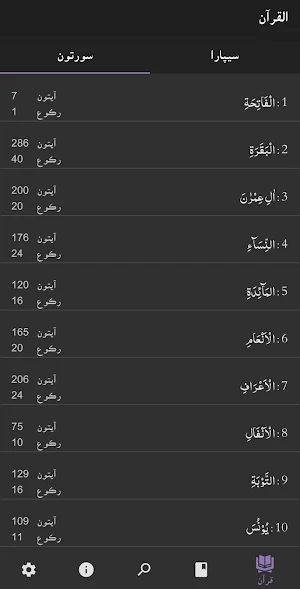Quran in Sindhi Paigam-e-Quran Screenshot 2