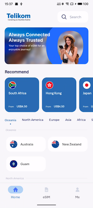 Wantok eSIM Screenshot 2