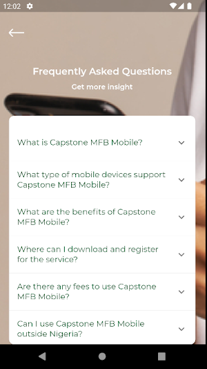 Capstone Mobile Banking Screenshot 3