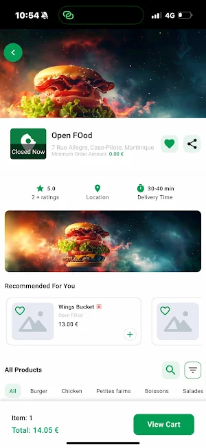 OpenFood Business Screenshot 2