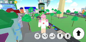 Parkour on hospital obby Screenshot 0