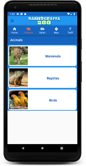 Bannerghatta Zoo Guide Screenshot 1