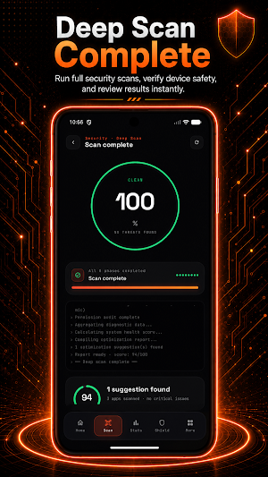 Aegis: Cleaner & Security Screenshot 1