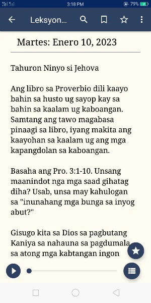 Cebuano Sabbath School Lesson Screenshot 3