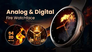 Fire Watch Faces - Animated Screenshot 1