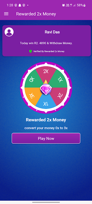Rewarded 2x Money Screenshot 0