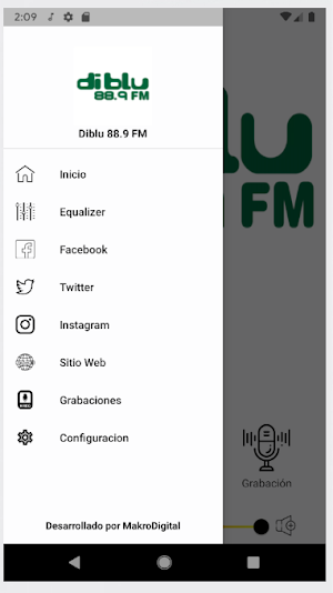Radio Diblu Screenshot 1