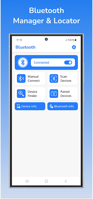 Bluetooth Manager & Locator Screenshot 1