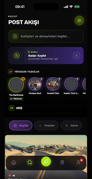ClubBeans: Etkinlik & Topluluk Screenshot 1