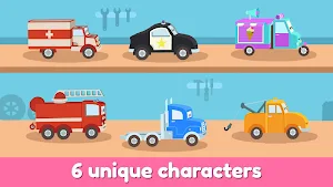 Car City Heroes: Rescue Trucks Preschool Adventure Screenshot 1
