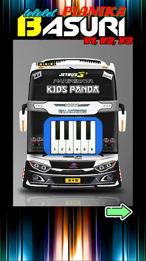 Basuri Bus Simulator Pianika Screenshot 1