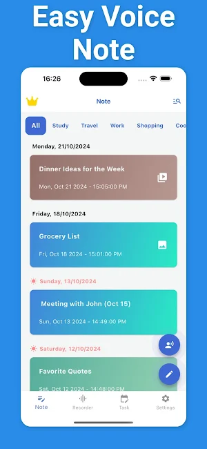Voice Memos, Voice Recorder Screenshot 0