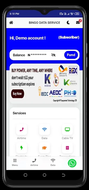BINGO DATA SERVICE screenshot 4