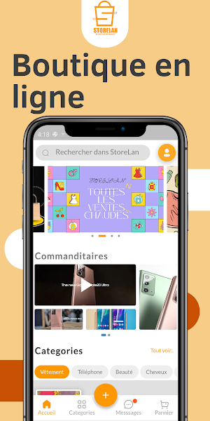 StoreLan - Achats En Ligne Screenshot 0