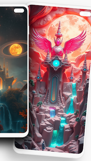 Fantasy Sci-Fi Wallpapers Screenshot 1