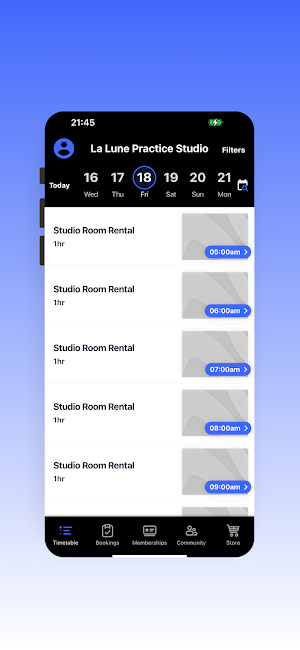 La Lune Practice Studio Screenshot 1