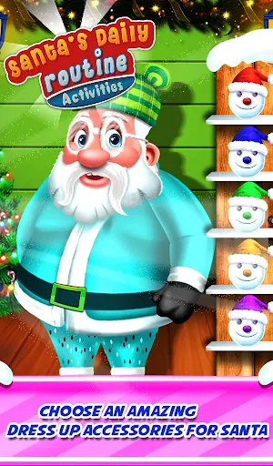 Santa's Daily Routine Activities Game Screenshot 3